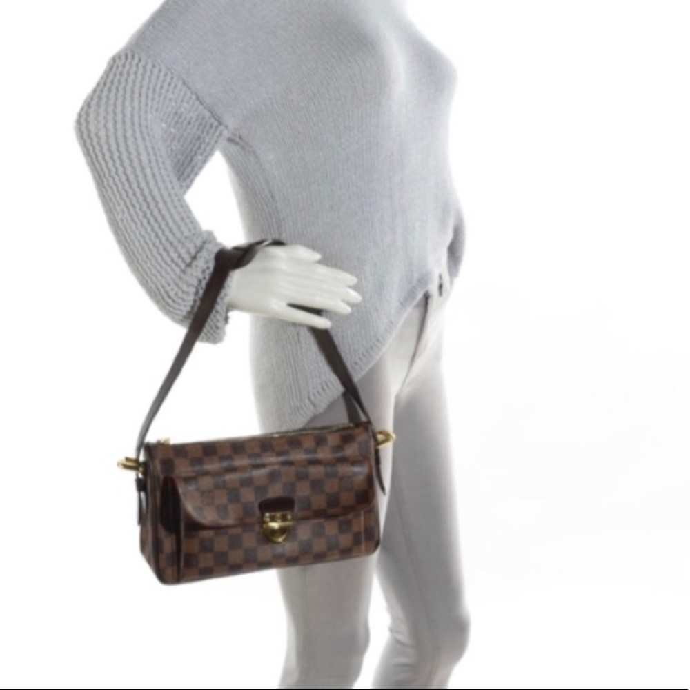 👑✅PRICE FIRM✅AUTHENTIC Louis Vuitton Damier Ebene RAVELLO - Picture 14 of 17